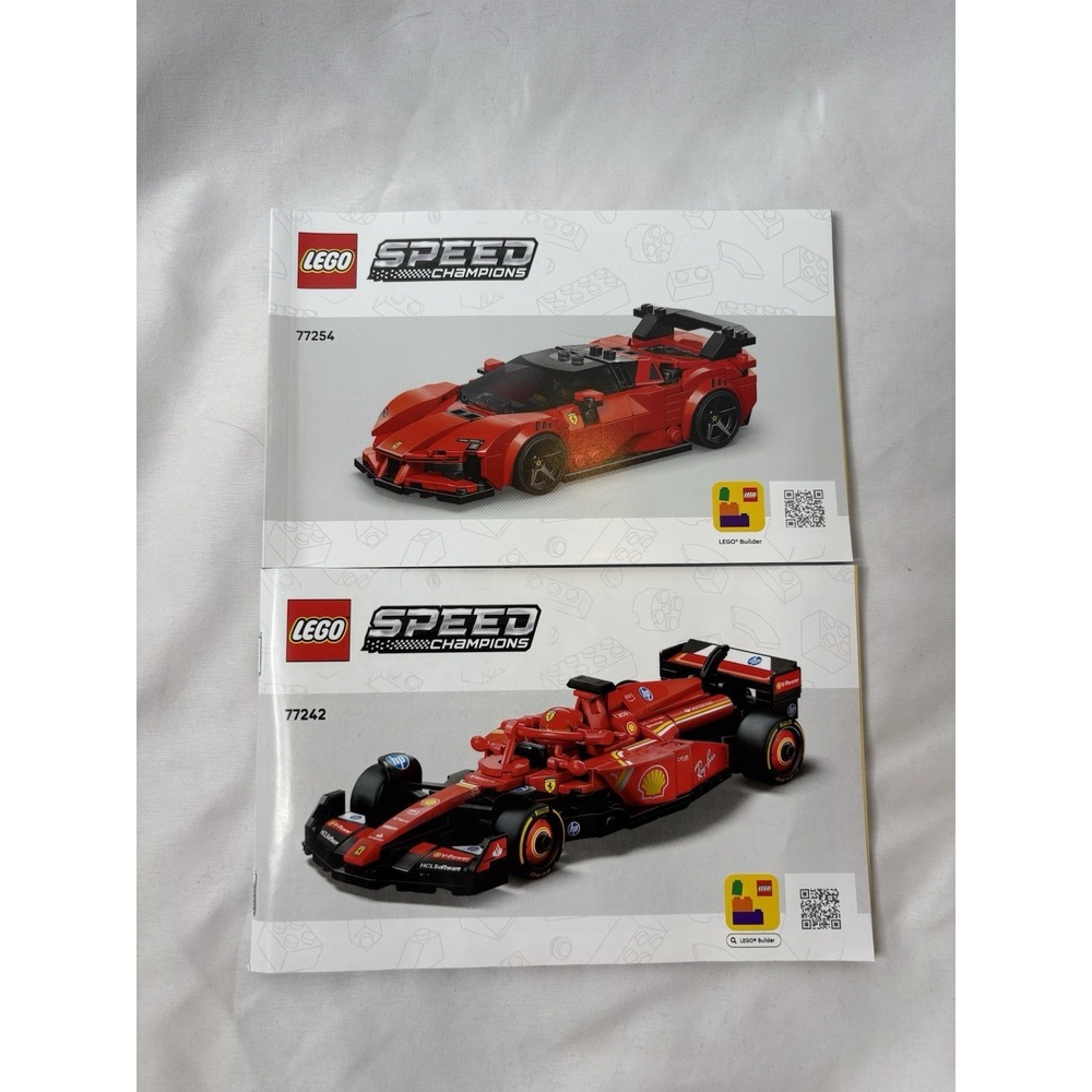 LEGO Speed Champions 77242 & 77254 Manual Instructions